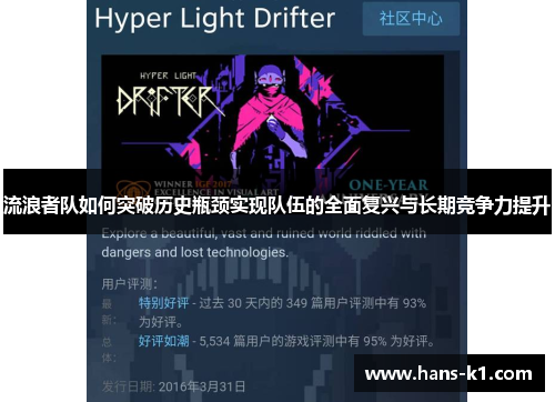 流浪者队如何突破历史瓶颈实现队伍的全面复兴与长期竞争力提升 流浪者队如何突破历史瓶颈实现队伍的全面复兴与长期竞争力提升